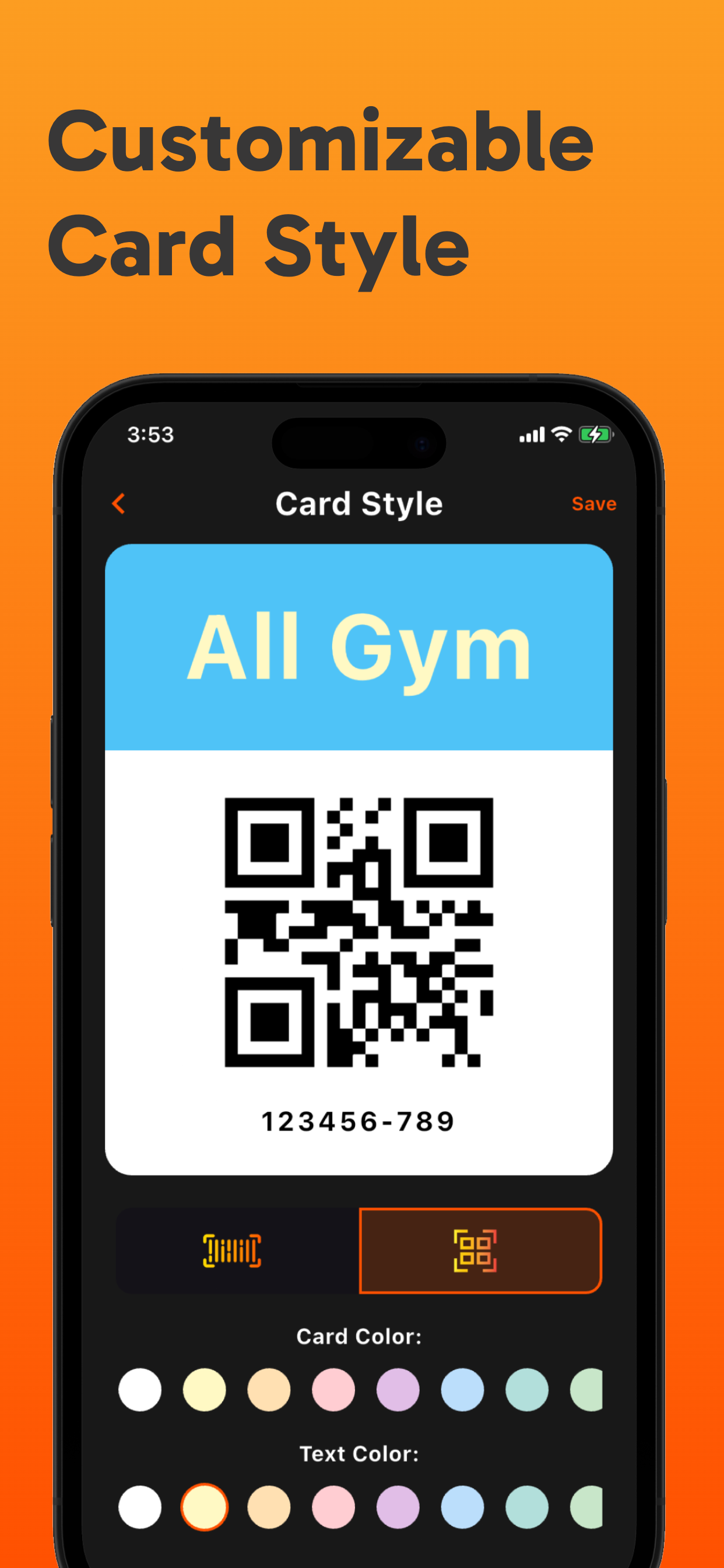 SupaCards organization features