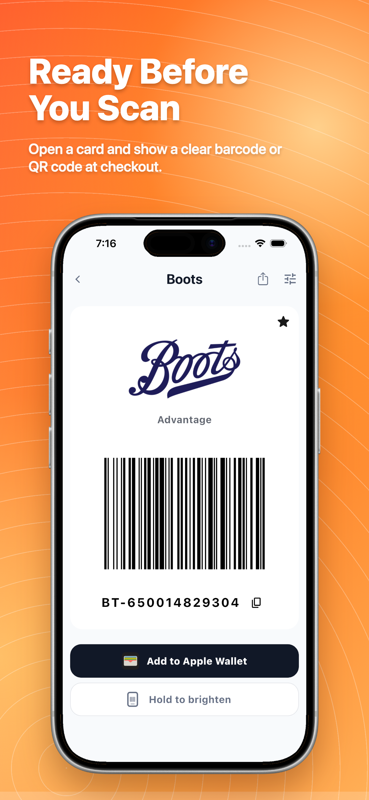 barcode / QR code